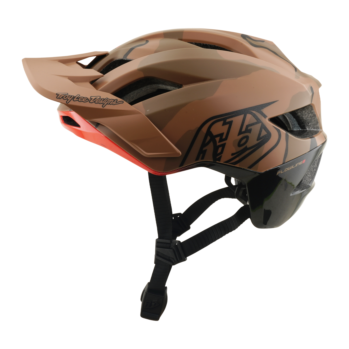 MTB Helm TROY LEE DESIGNS FLOWLINE SE MIPS SIENNA Camo