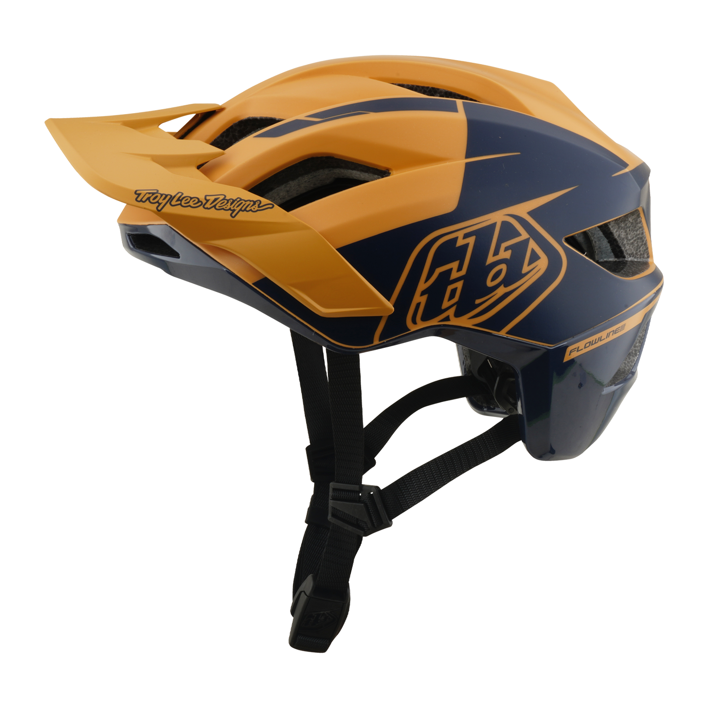 MTB Helm TROY LEE DESIGNS FLOWLINE SE MIPS HYDRO Mosterd/Zwart