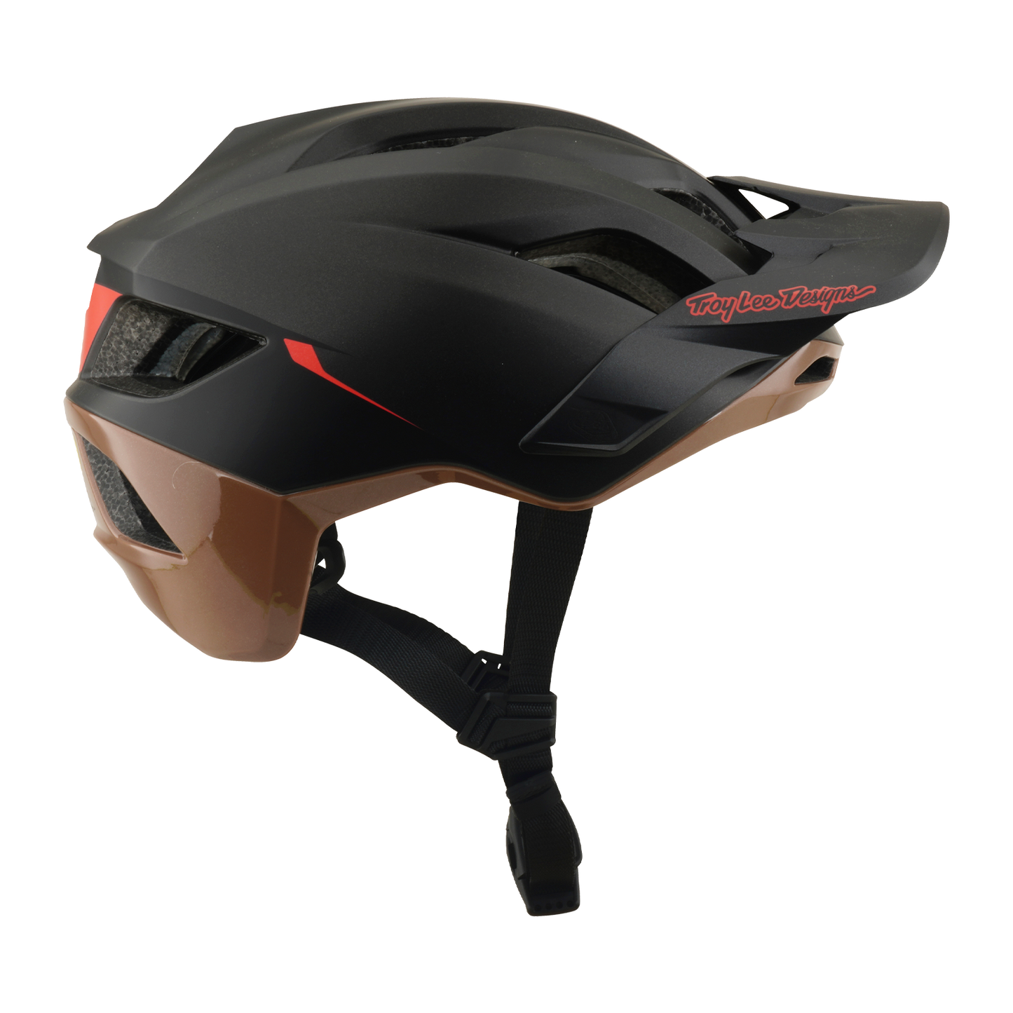 MTB Helm TROY LEE DESIGNS FLOWLINE SE MIPS STACKS Zwart/Bruin