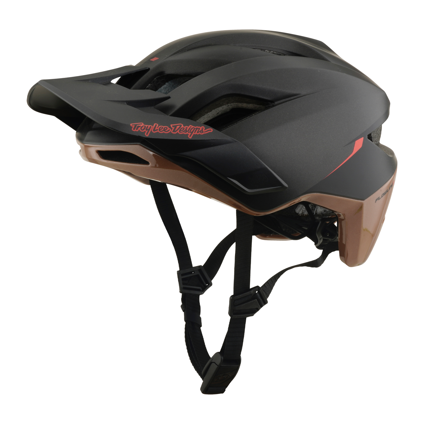 MTB Helm TROY LEE DESIGNS FLOWLINE SE MIPS STACKS Zwart/Bruin