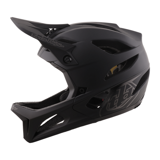 TROY LEE DESIGNS STAGE MIPS DRONE MTB Helm Zwart