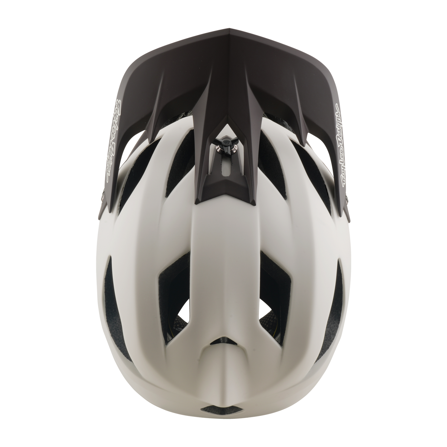 TROY LEE DESIGNS STAGE MIPS DRONE PUMICE MTB Helm Wit