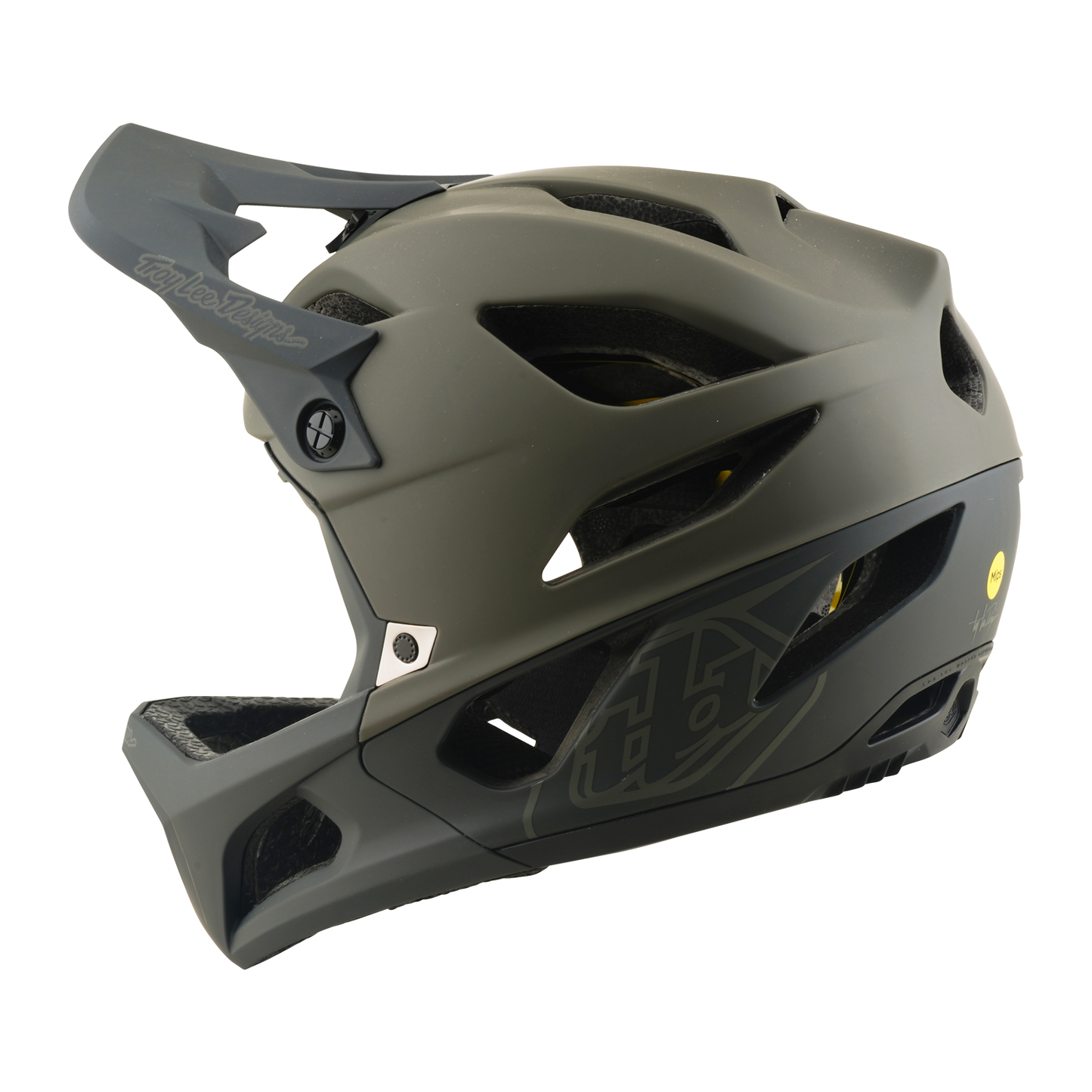 MTB-helm TROY LEE DESIGNS STAGE MIPS DRONE TARMAC Grijs