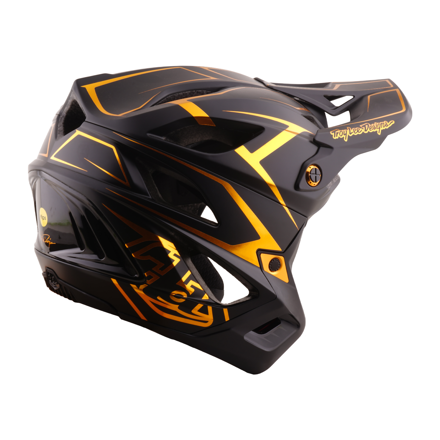 MTB-helm TROY LEE DESIGNS STAGE STUNT PINSTRIPE Zwart
