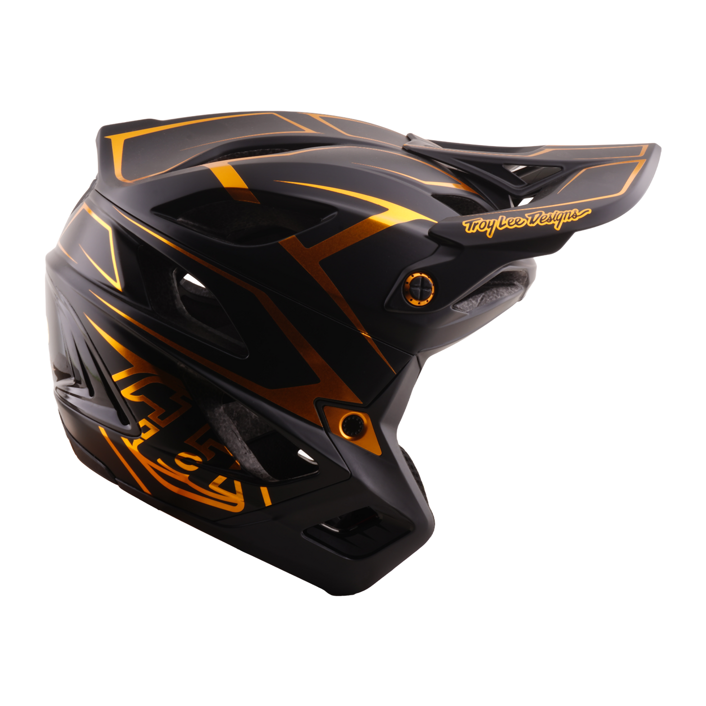 MTB-helm TROY LEE DESIGNS STAGE STUNT PINSTRIPE Zwart