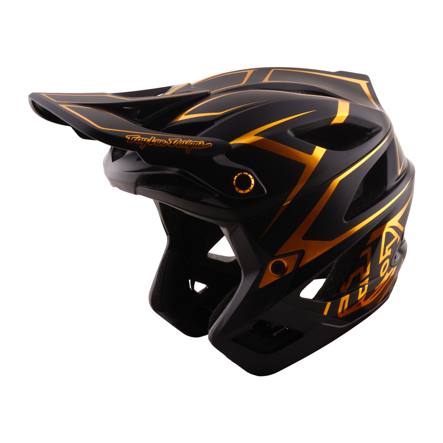 MTB-helm TROY LEE DESIGNS STAGE STUNT PINSTRIPE Zwart