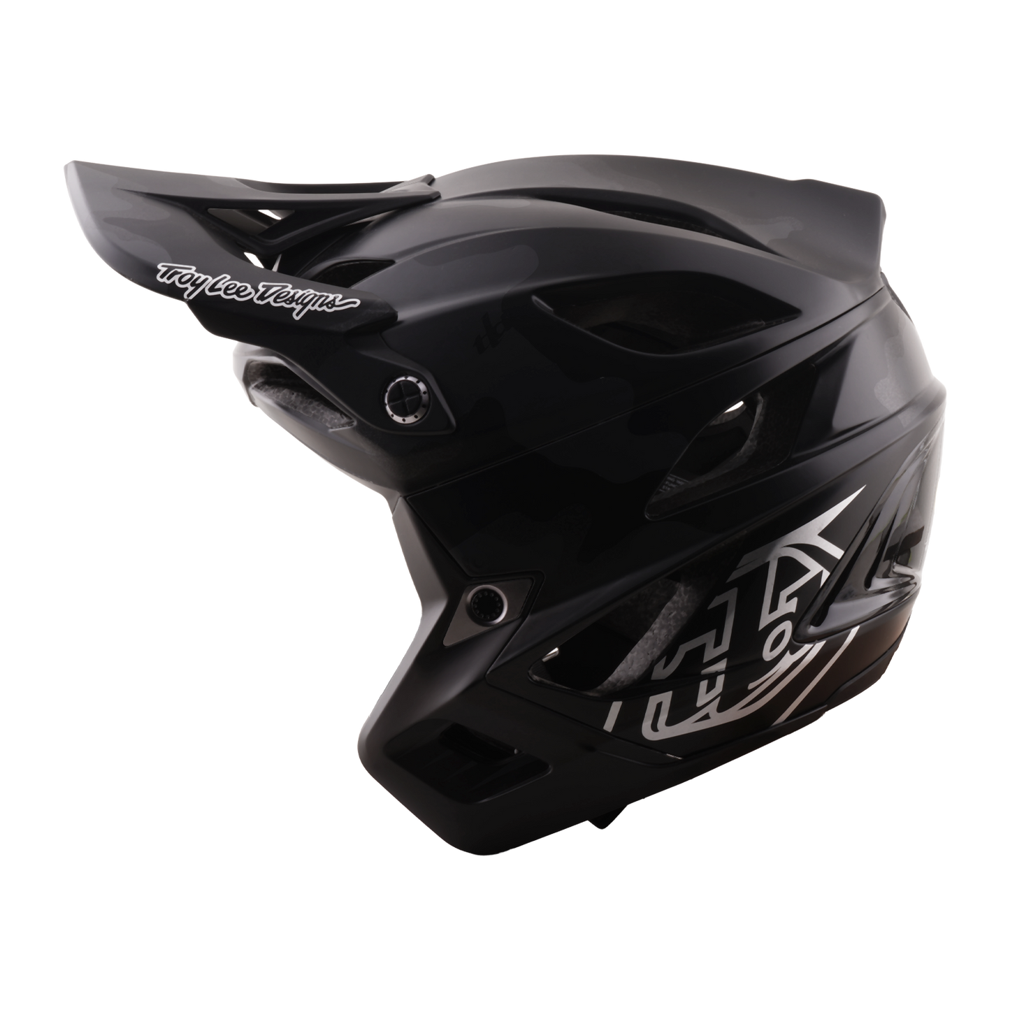 MTB-helm TROY LEE DESIGNS STAGE STUNT SPLIT Zwart Camo