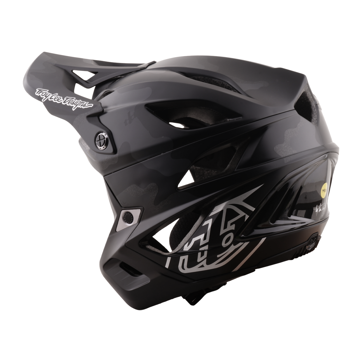 MTB-helm TROY LEE DESIGNS STAGE STUNT SPLIT Zwart Camo