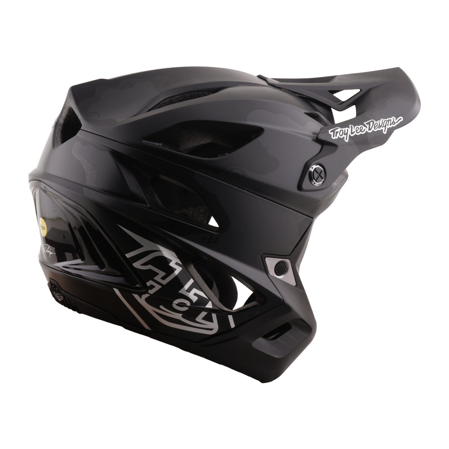 MTB-helm TROY LEE DESIGNS STAGE STUNT SPLIT Zwart Camo