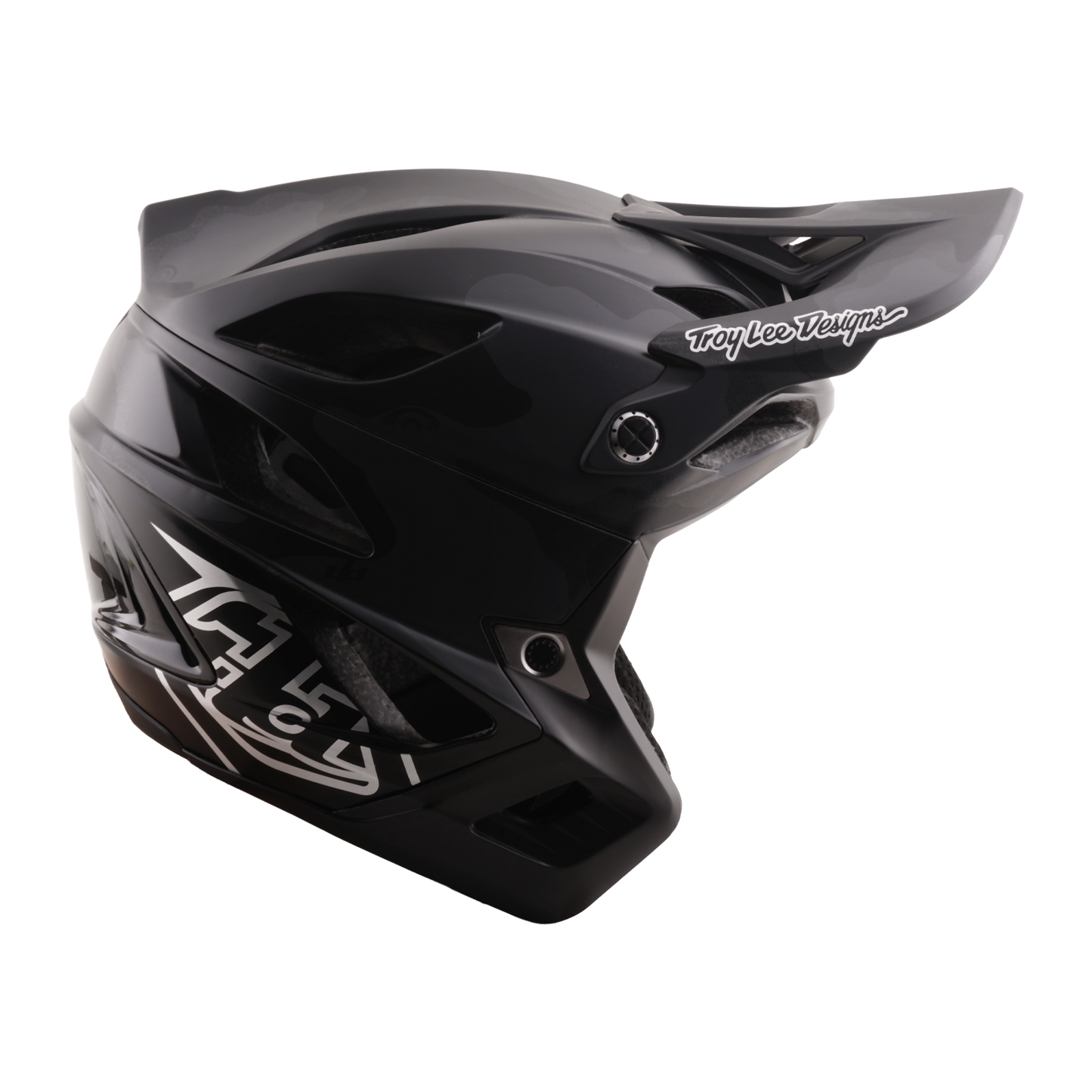 MTB-helm TROY LEE DESIGNS STAGE STUNT SPLIT Zwart Camo