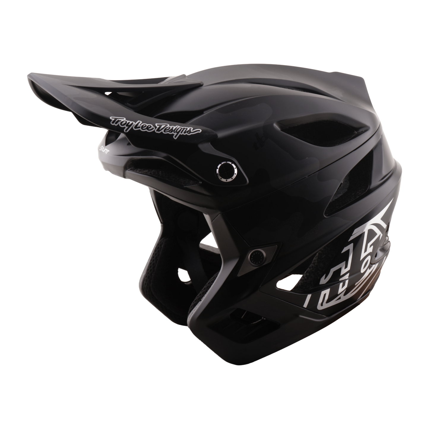 MTB-helm TROY LEE DESIGNS STAGE STUNT SPLIT Zwart Camo