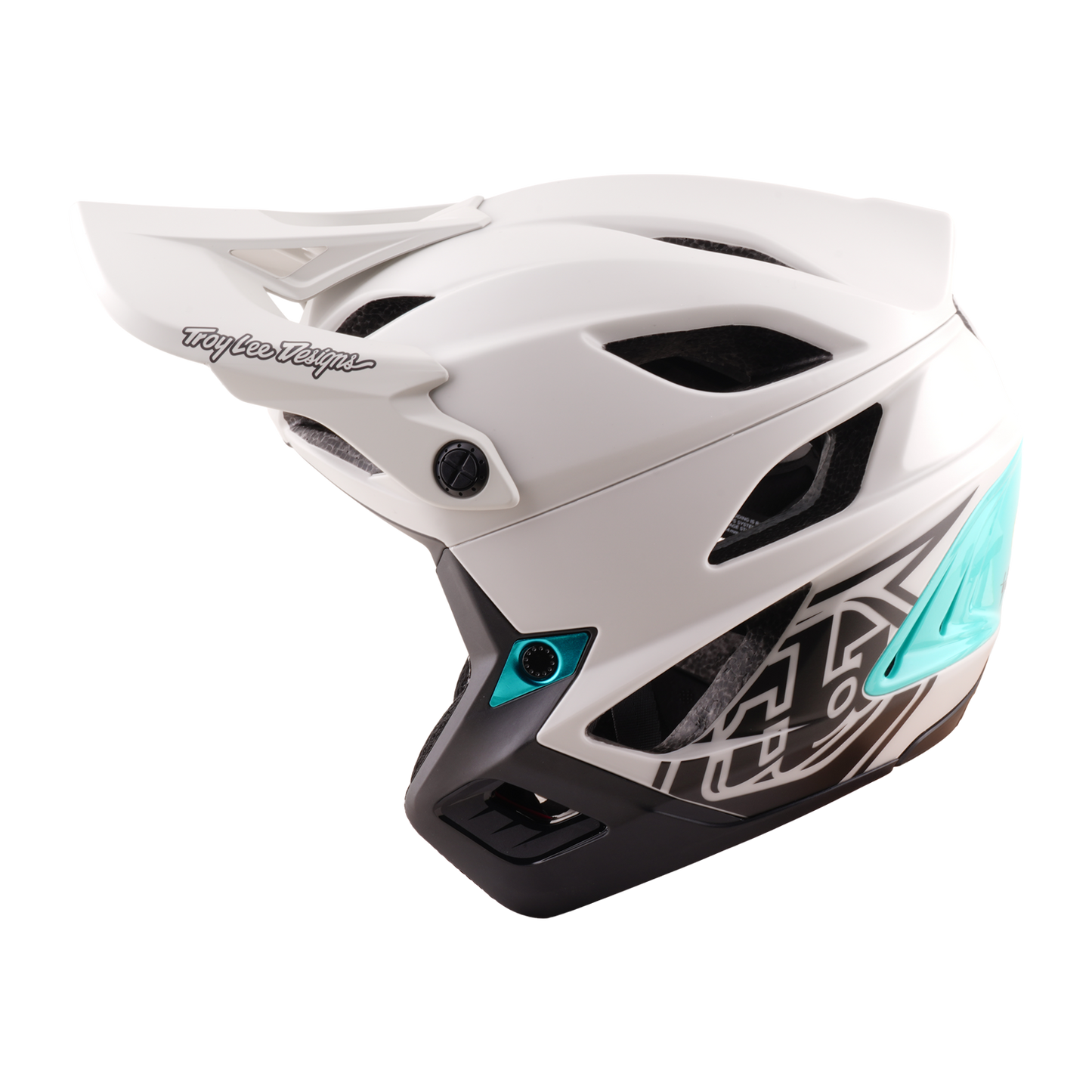 MTB-helm TROY LEE DESIGNS STAGE STUNT DRONE PUMICE Grijs/Groen