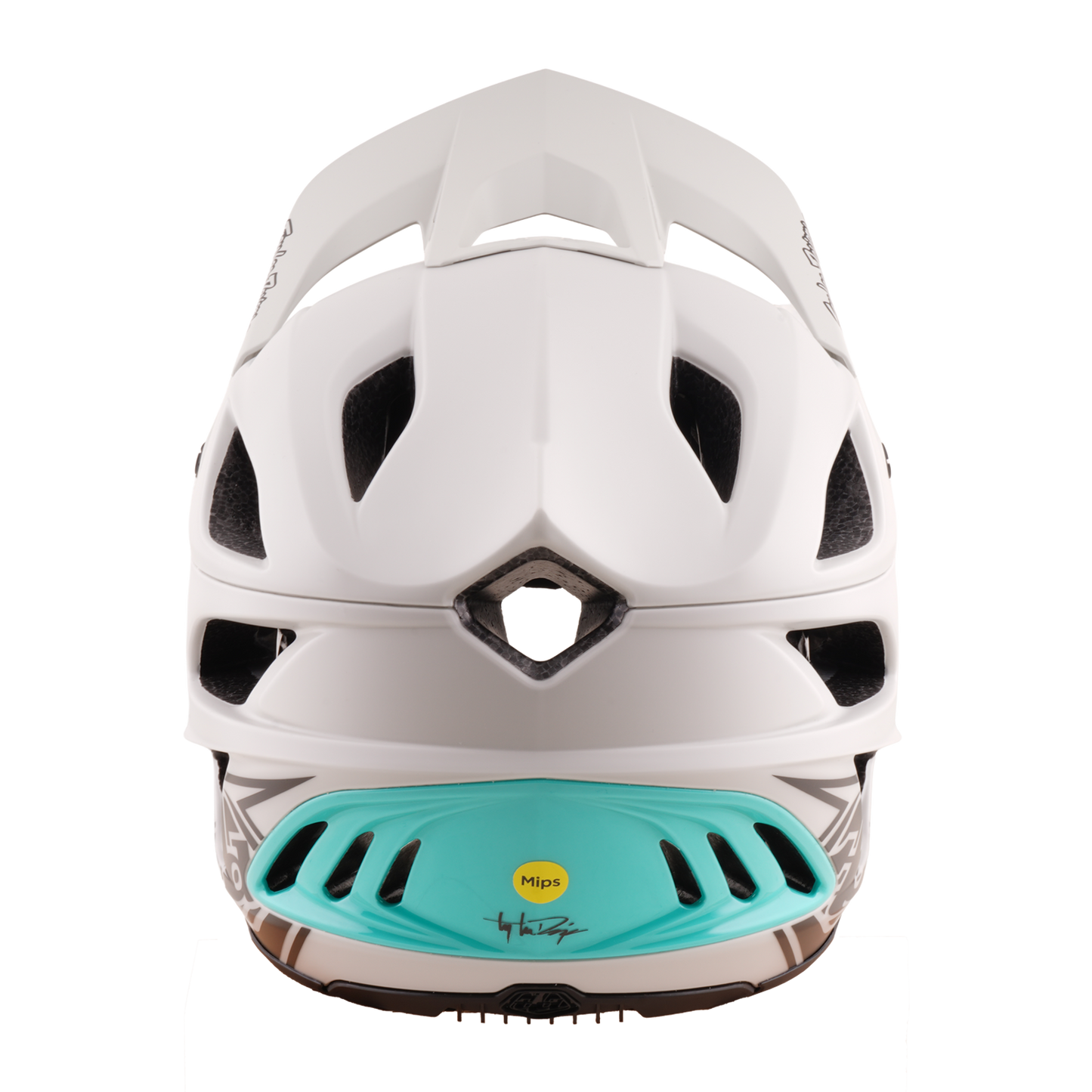 MTB-helm TROY LEE DESIGNS STAGE STUNT DRONE PUMICE Grijs/Groen