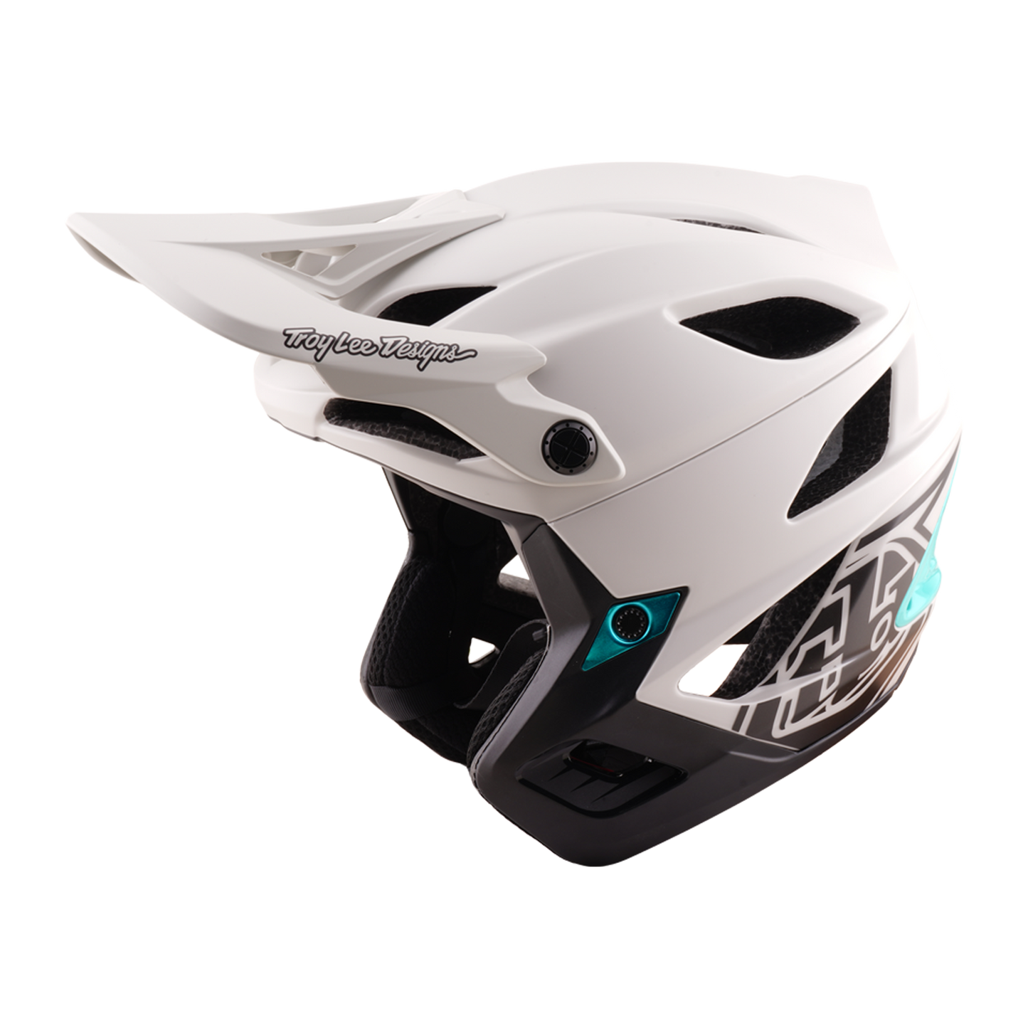 MTB-helm TROY LEE DESIGNS STAGE STUNT DRONE PUMICE Grijs/Groen