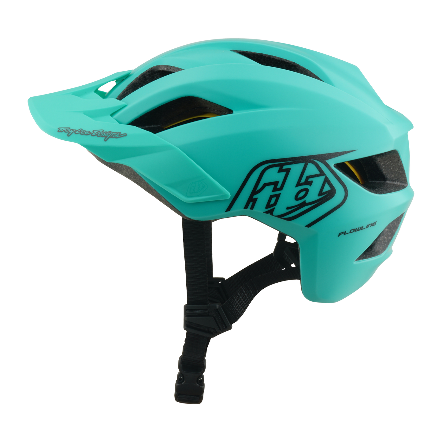 MTB Helm TROY LEE DESIGNS FLOWLINE POINT MIPS Junior Houtskool/Groen