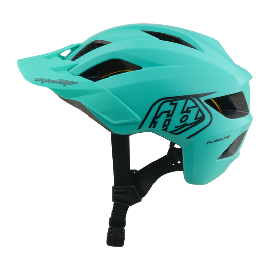MTB Helm TROY LEE DESIGNS FLOWLINE POINT MIPS Junior Houtskool/Groen