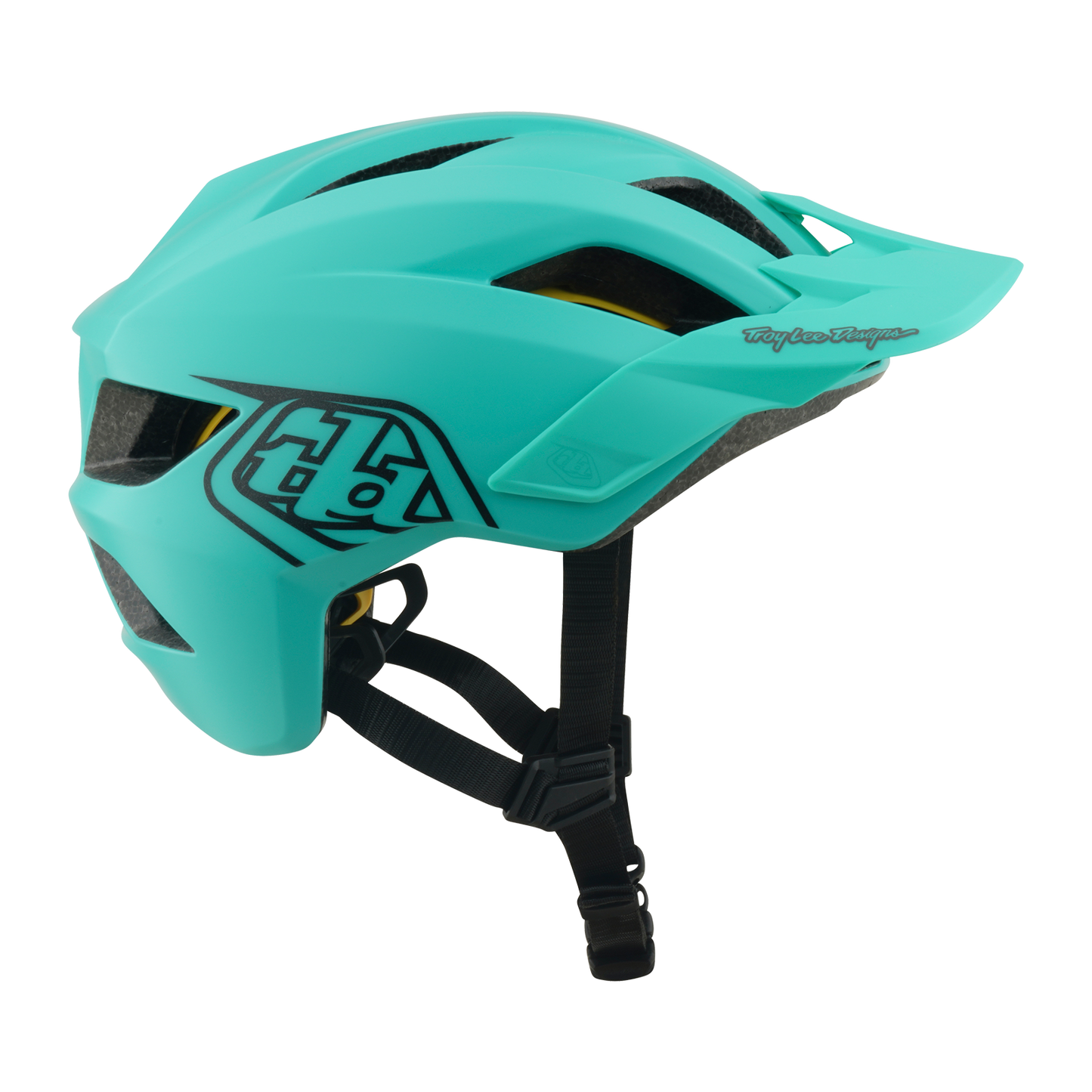 MTB Helm TROY LEE DESIGNS FLOWLINE POINT MIPS Junior Houtskool/Groen