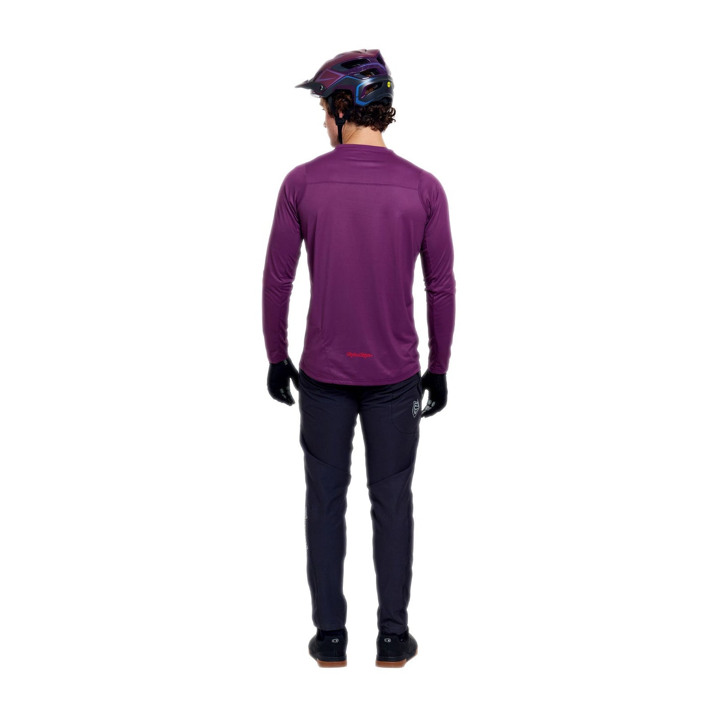 TROY LEE DESIGNS SKYLINE PRO MONO Lange Mouw Jersey Sangria