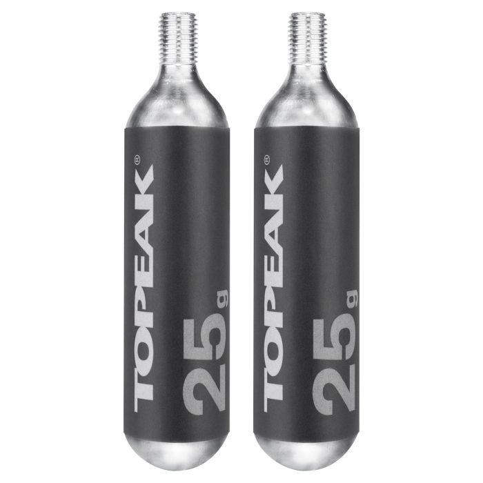 CO2-patronen TOPEAK Geschroefd 25 g (2 stuks)