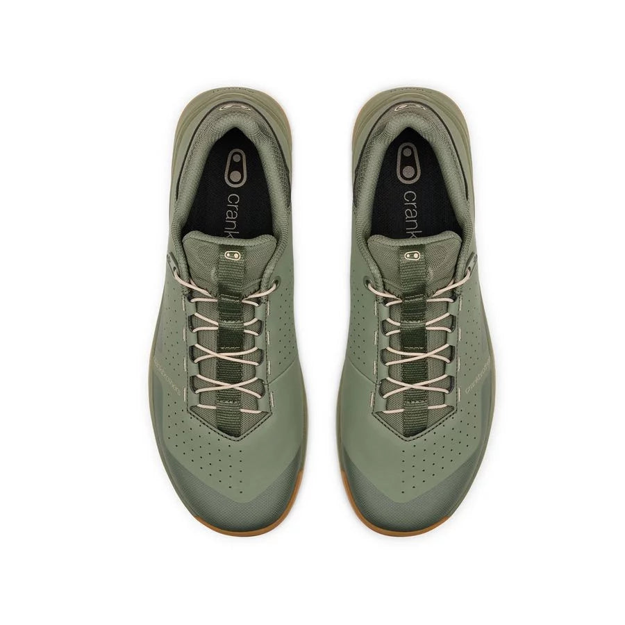 CRANKBROTHERS STAMP TRAIL SPEED LACE MTB Schoenen Groen/Zand/Gum