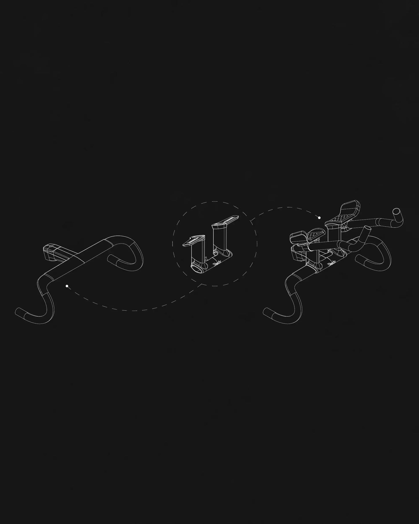 DEDA TT314 CLIP-ON verlengsnoerhouder