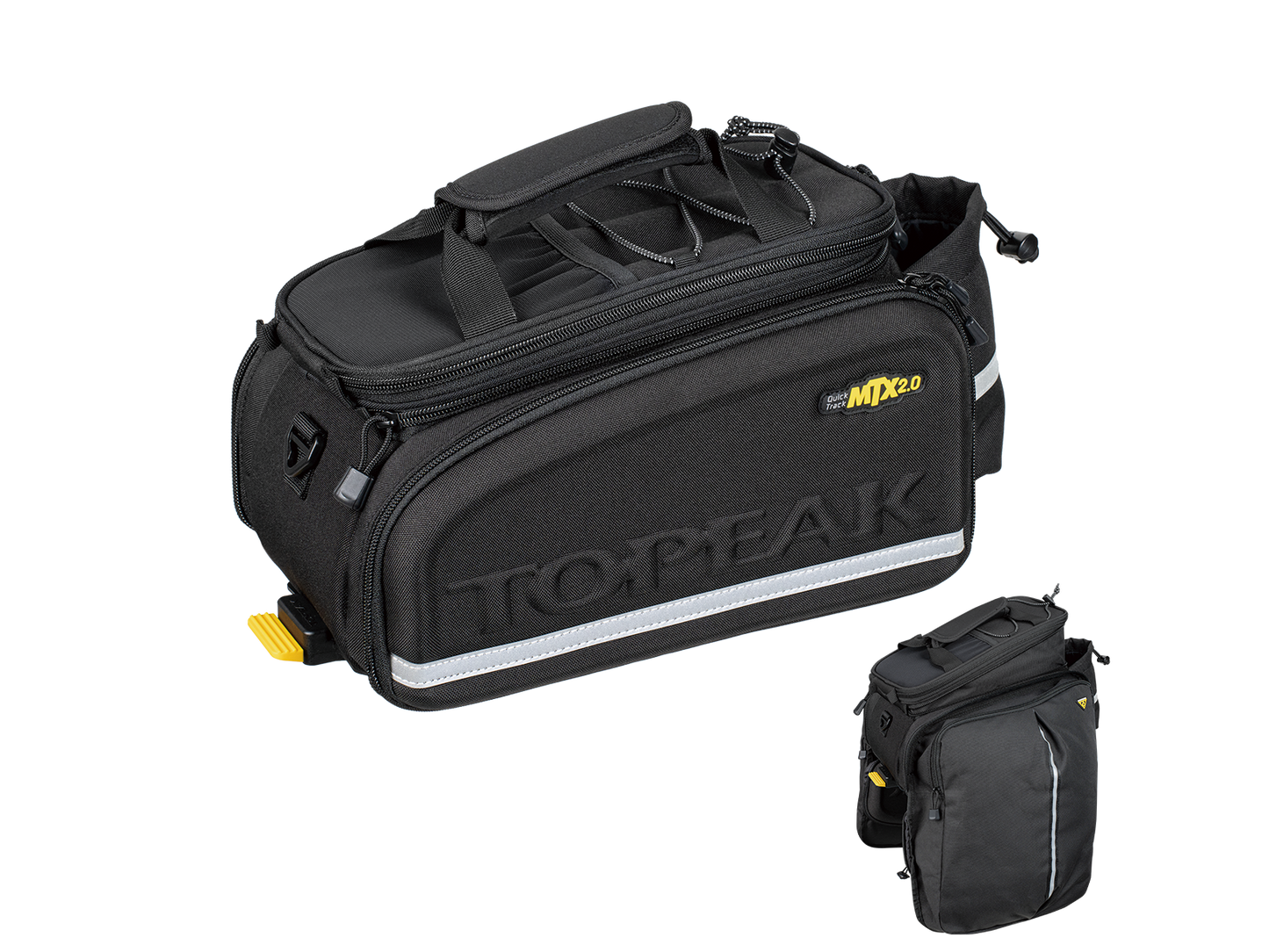 Bagagedraagtas TOPEAK MTX TRUNKBAG DXP - MTX 2.0 19.4L Zwart