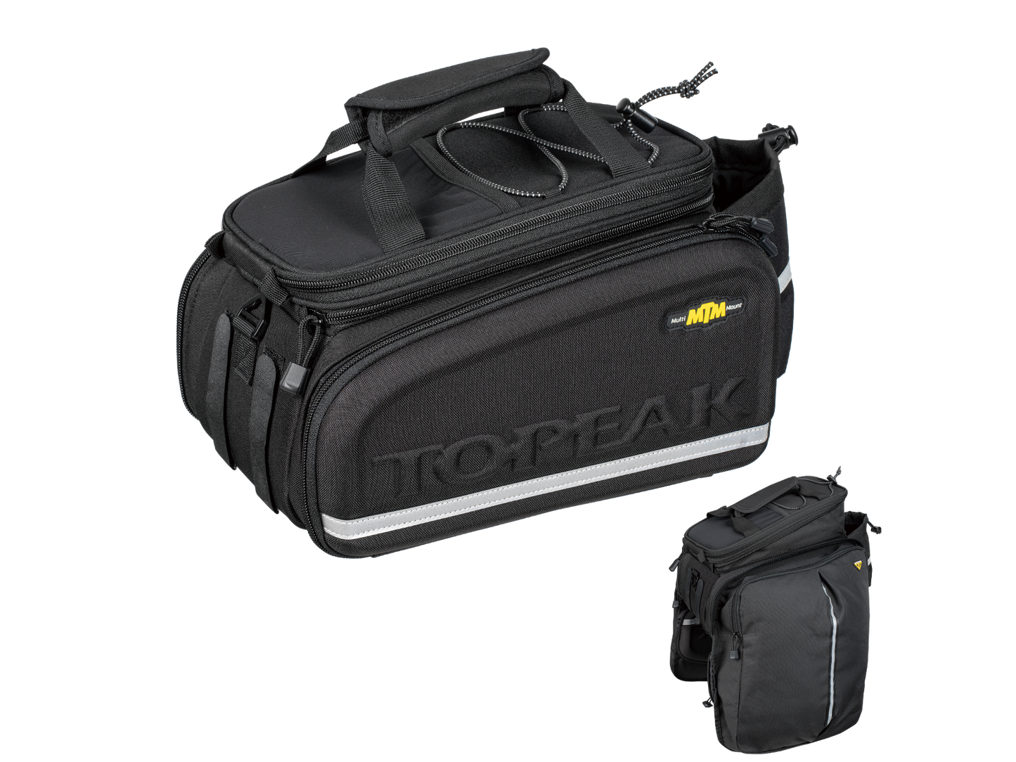 Bagagedraagtas TOPEAK MTM TRUNKBAG DXP 19,4 L Zwart