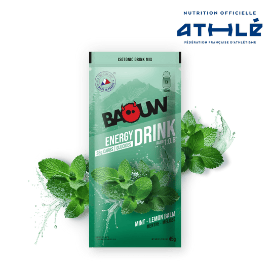 BAOUW ISOTONIC Energiedrank (45g) Mint/Melissa