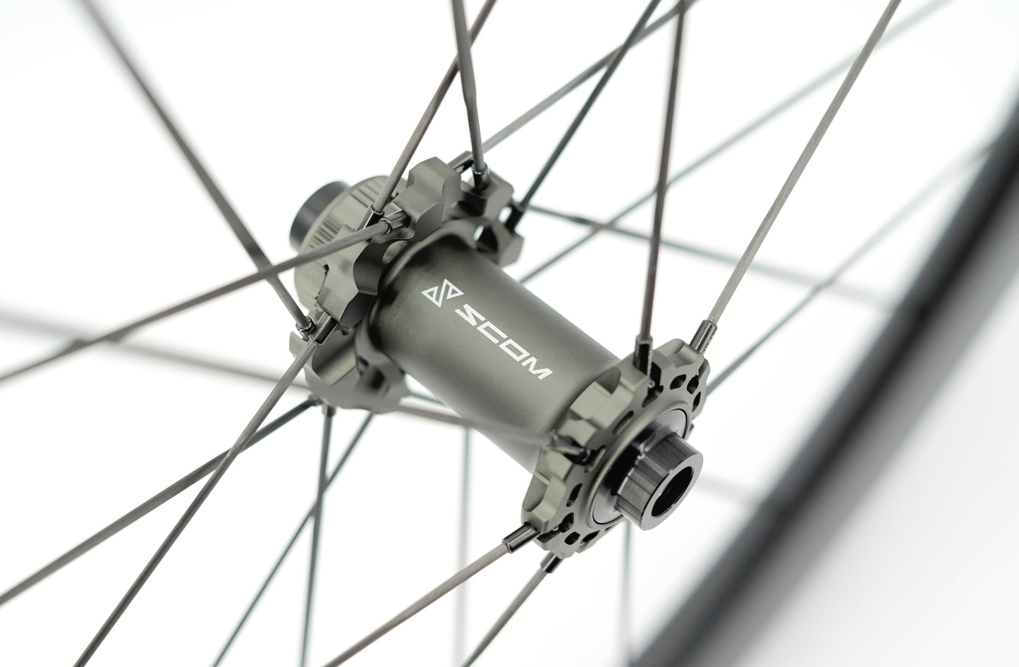Paar SCOM ULTRA 62 Tubeless wielen (Center Lock)
