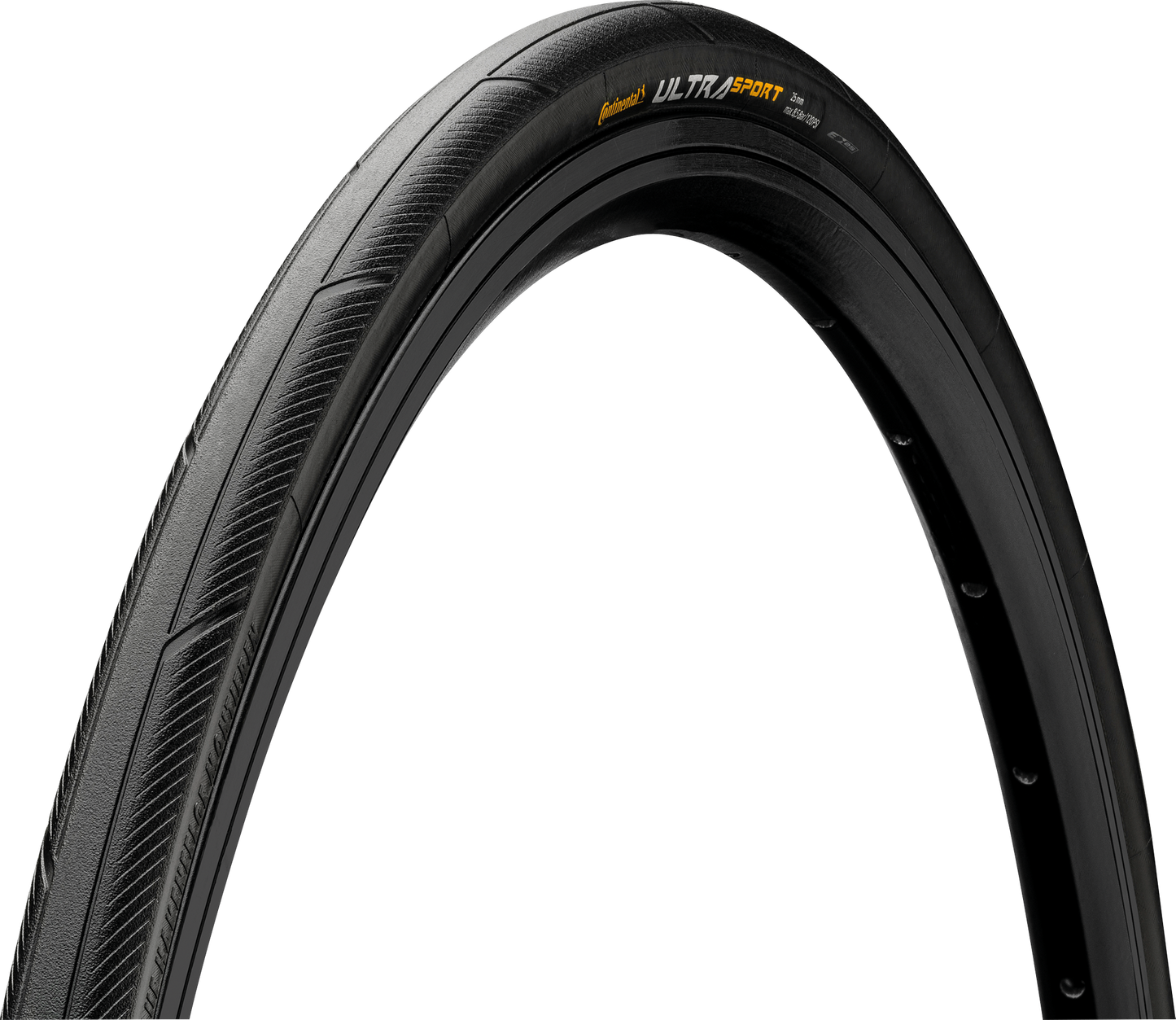 CONTINENTAL ULTRA SPORT III 700x23c TubeType Zwart band