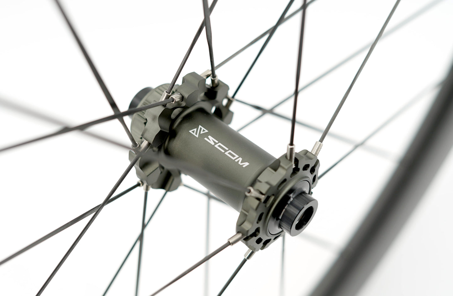 Paar SCOM ULTRA 62+ Tubeless wielen (Center Lock)