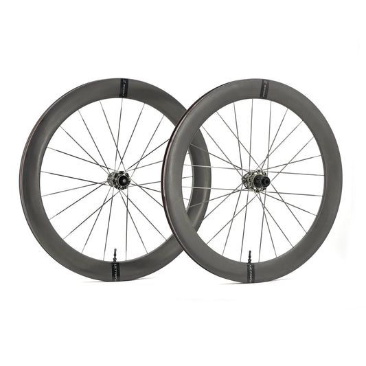 Paar SCOM ULTRA 62+ Tubeless wielen (Center Lock)