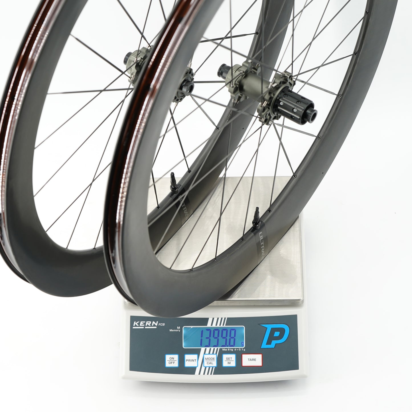 Paar SCOM ULTRA 62+ Tubeless wielen (Center Lock)