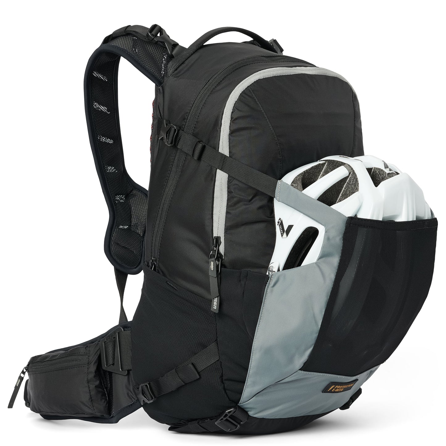 USWE WATT E-BIKE-rugzak 25 l, zwart