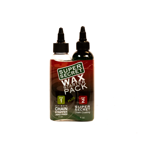 SILCA CHAIN STRIPPER en SUPER SECRET Kettingvoorbereiding en -smeerpakket 2x120ml