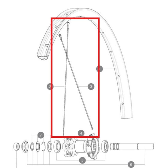 SET VAN 12 MAVIC CROSSMAX LIGHT 294MM ACHTERSPAKEN