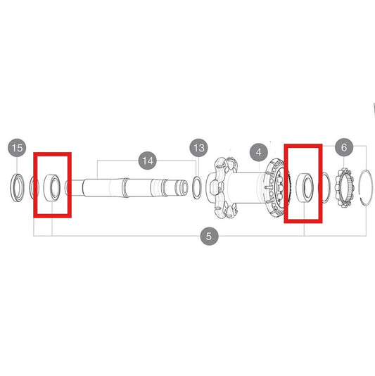 KIT MAVIC ID360 LAGERS 15X26X7 + 17X28X7