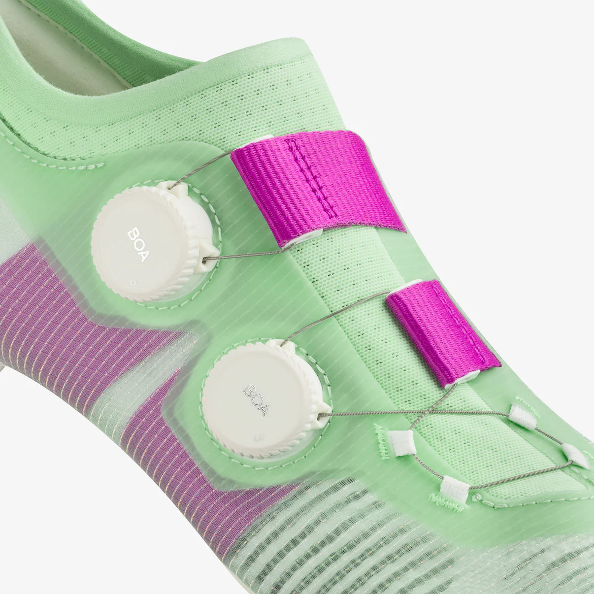 FIZIK VENTO VEGA CARBON racefietsschoenen Groen/Paars