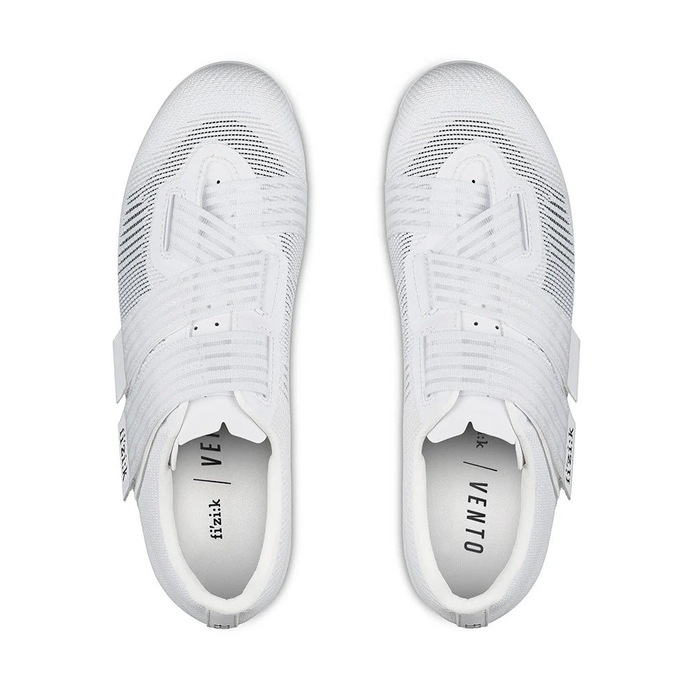 FIZIK VENTO POWERSTRAP AEROWEAVE racefietsschoenen, wit