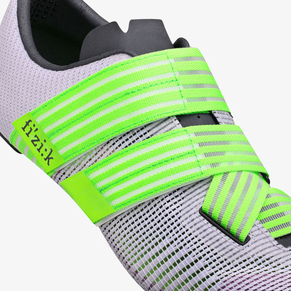FIZIK VENTO POWERSTRAP R2 racefietsschoenen Paars/Groen