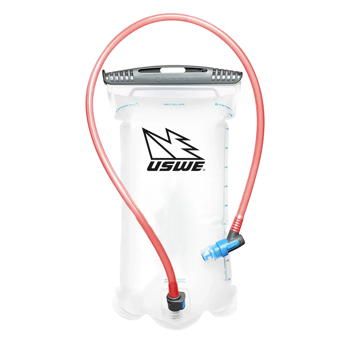 HYDRAPAK USWE ELITE P+P waterzak, transparant, 2 l