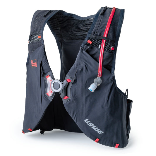 USWE BIKE 8L Hydration Jacket Zwart