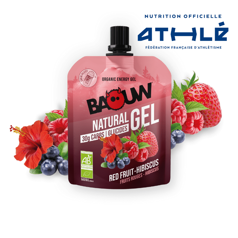 BAOUW Bio Energiegel Rode Vruchten-Hibiscus (85g)