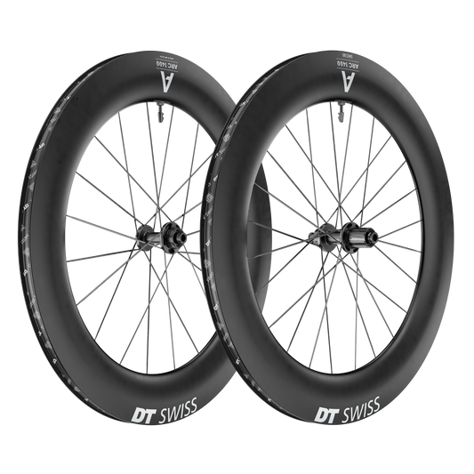 Paar DT SWISS ARC 1400 DICUT 85 Tubeless Ready wielen (Center Lock)