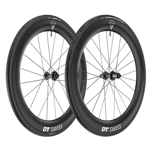 Paar DT SWISS ARC 1100 DICUT WTS 65 Tubeless Ready wielen (Center Lock)