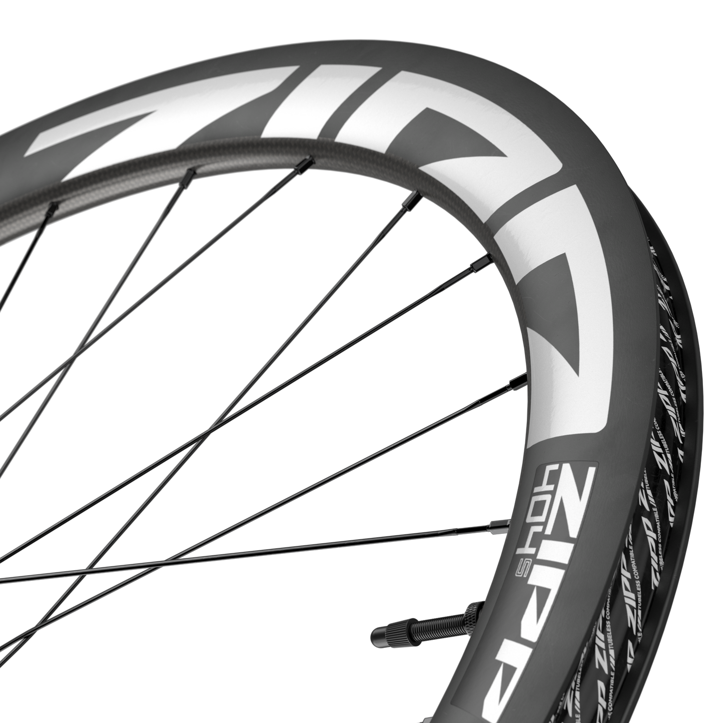 Paar ZIPP 404 S A1 witte wielen