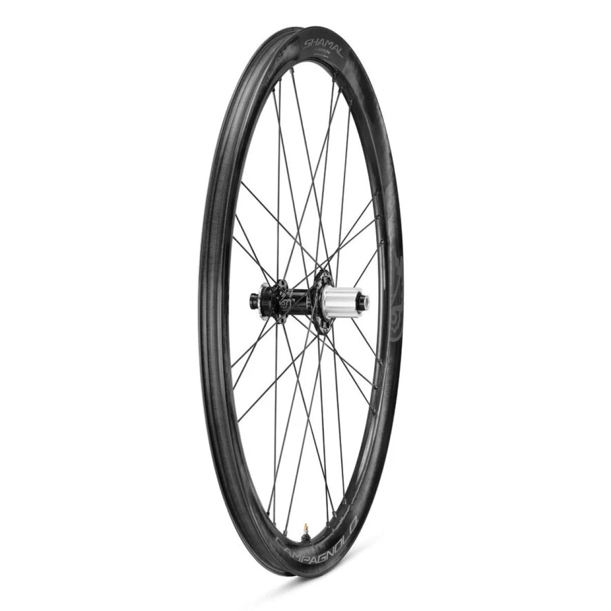 CAMPAGNOLO SHAMAL DISC achterwiel met banden (Center Lock)