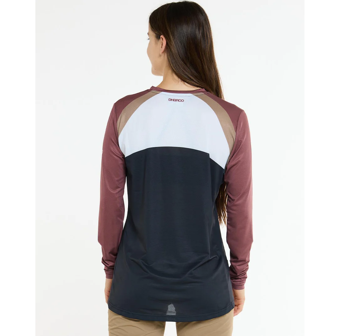 Damestrui DHARCO RACE LOTUS Lange Mouw Zwart/Brons