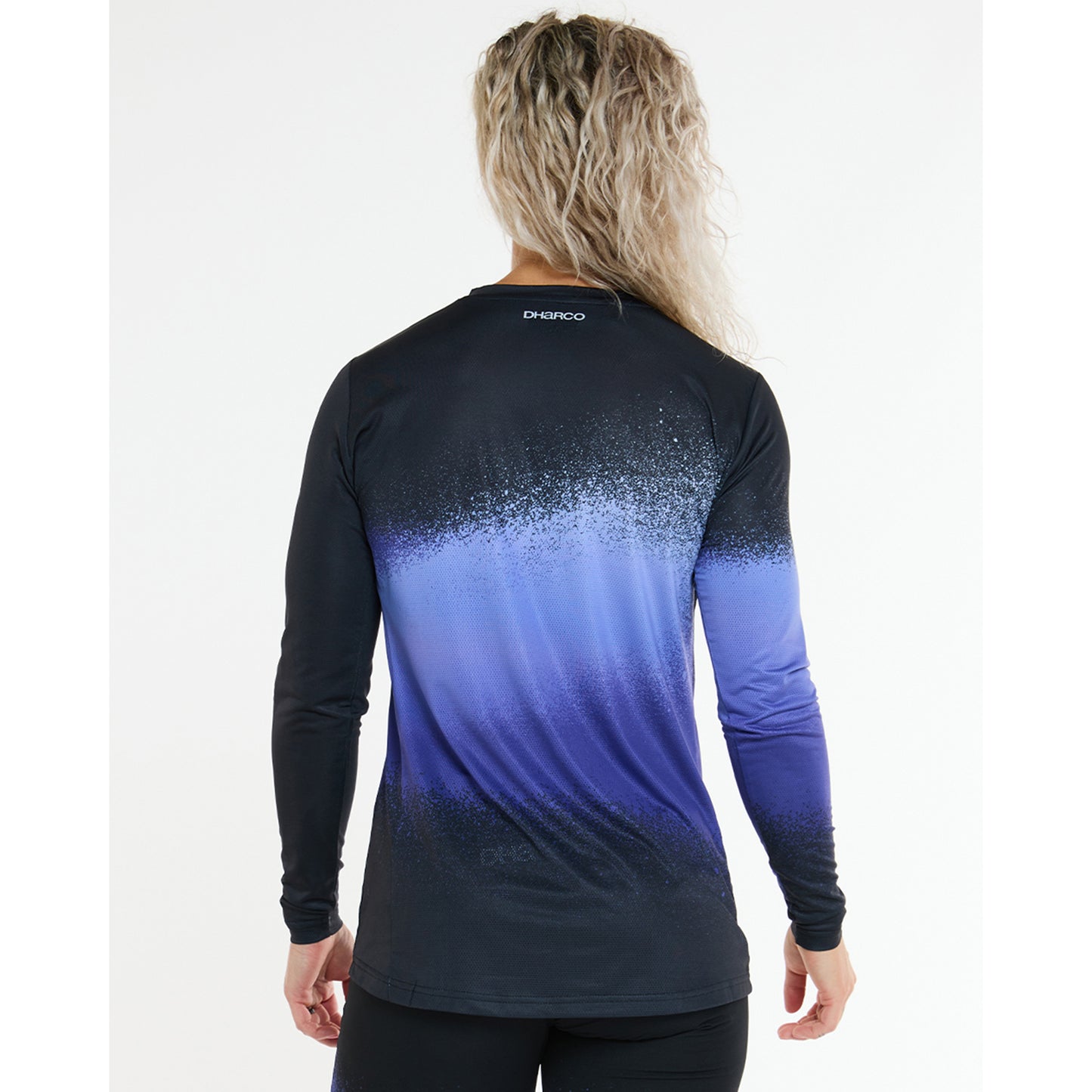 Damestrui DHARCO RACE ULTRA VIOLET Lange Mouw Zwart/Paars