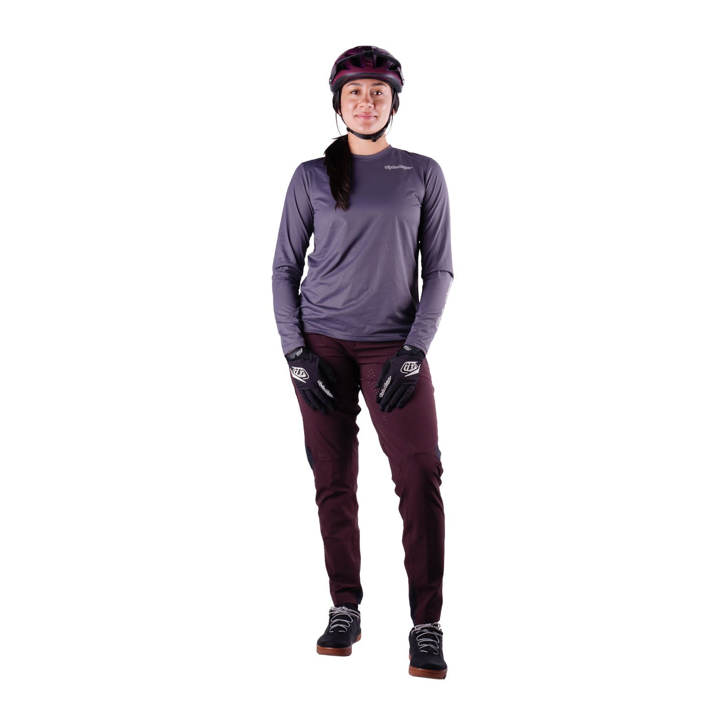 Damespantalon TROY LEE DESIGNS LILIUM PRO MONO Bordeaux
